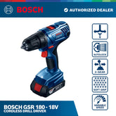 Bosch GSR 180 - 18V Cordless Drill Driver